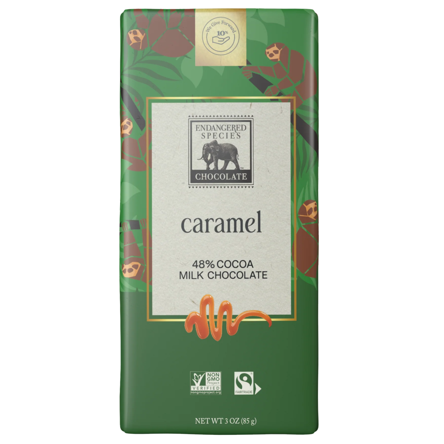 Caramel 48% Milk Chocolate Bar 85g