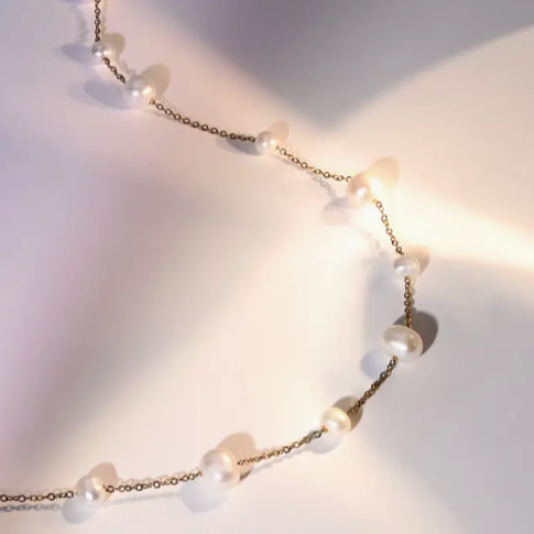 Celeste Convertible Pearl Necklace