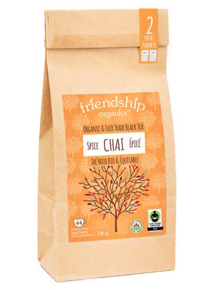 Organic Chai Spice Friendship Tea Twinpack