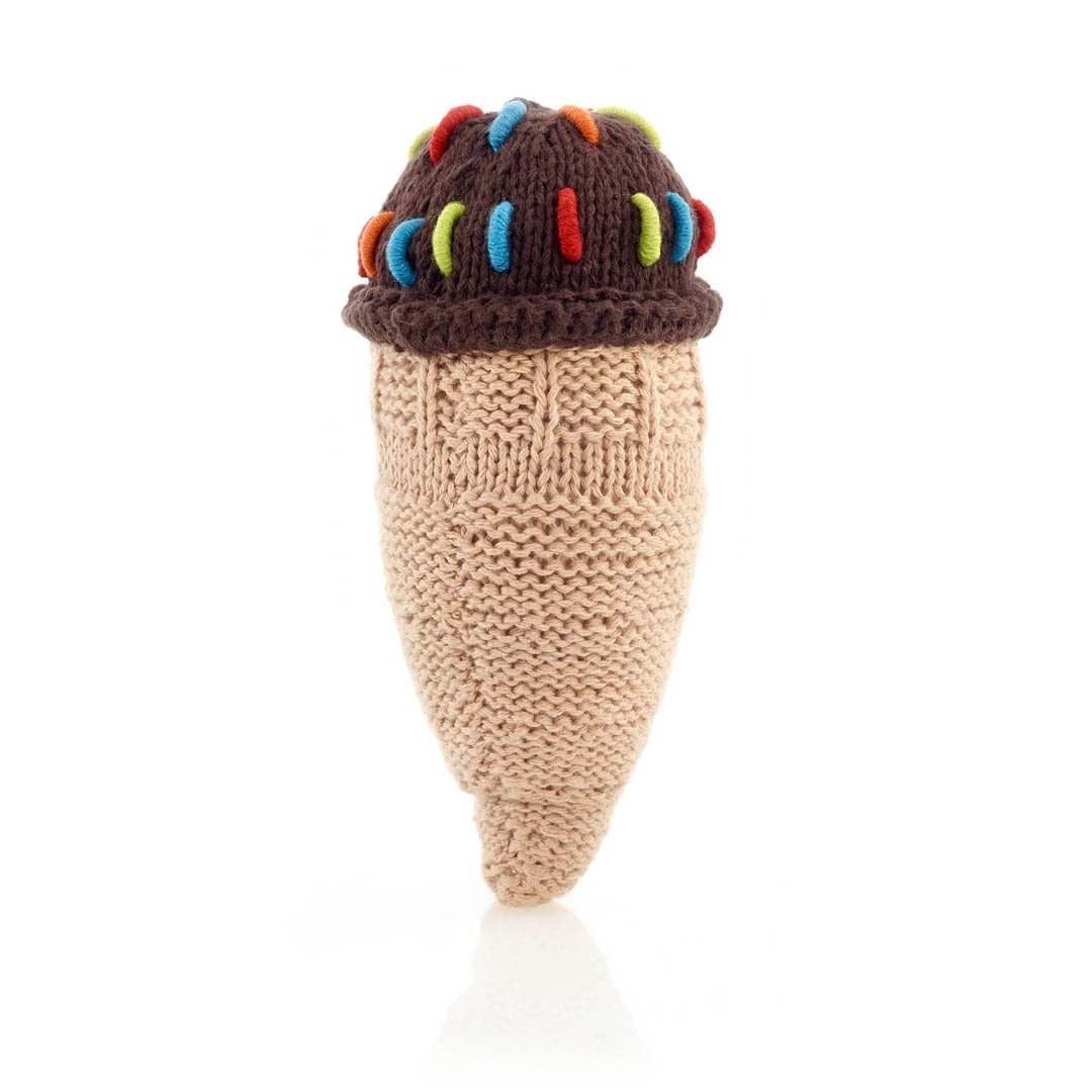 Chocolate Cone Rattle