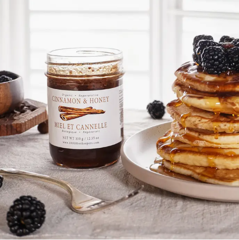 Organic Cinnamon & Honey 350 g