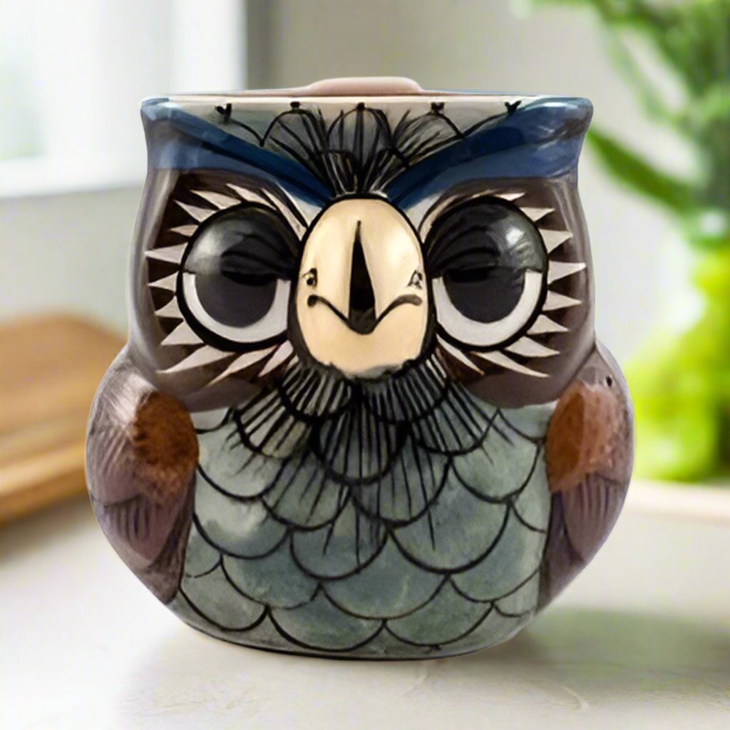 Hand-painted Owl Mug