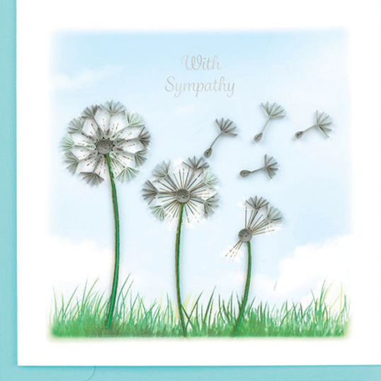 Sympathy Dandelions Card