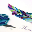 Switch Colorful paper quilling strips on a white background 2 image