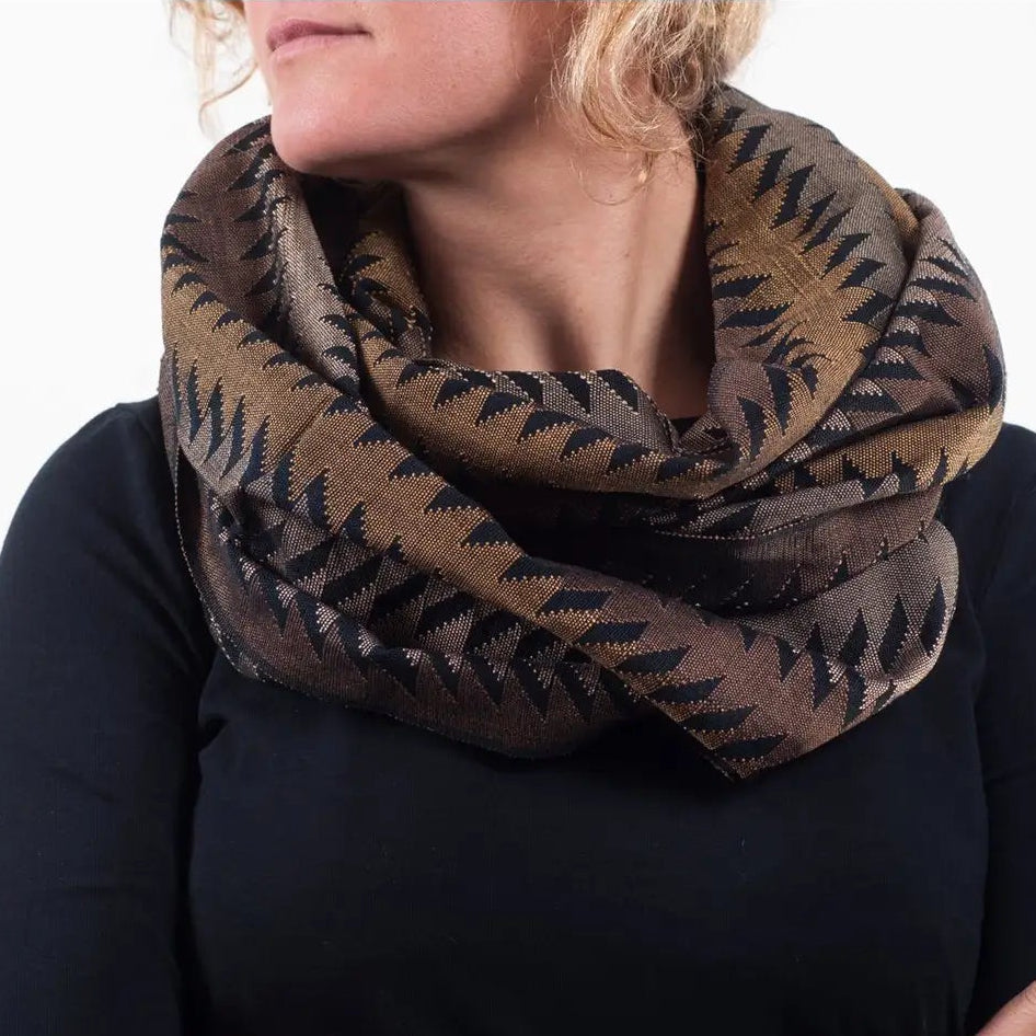 Dhaka Hand Loomed Shawl Scarf