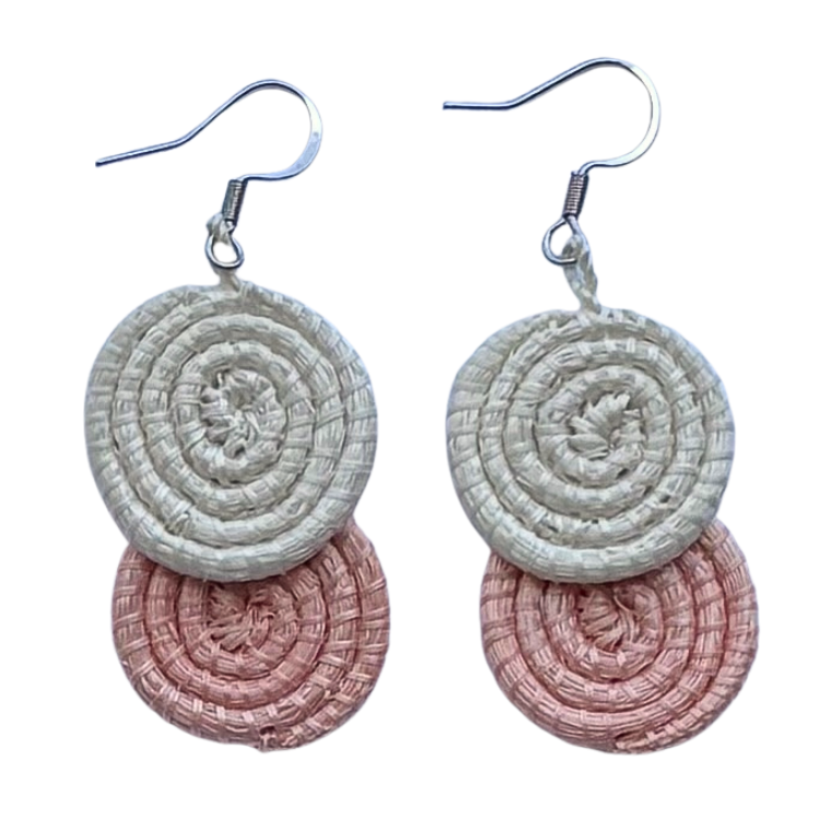 Double Disc Earrings