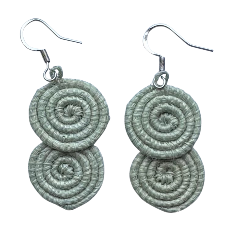 Double Disc Earrings