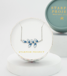 Switch Hope Grows Necklace in Silver &amp; Blue 2 image