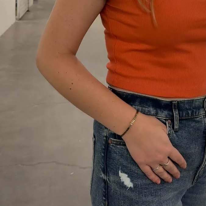 Do Ordinary Things with Extraordinary Love Cuff in Brass