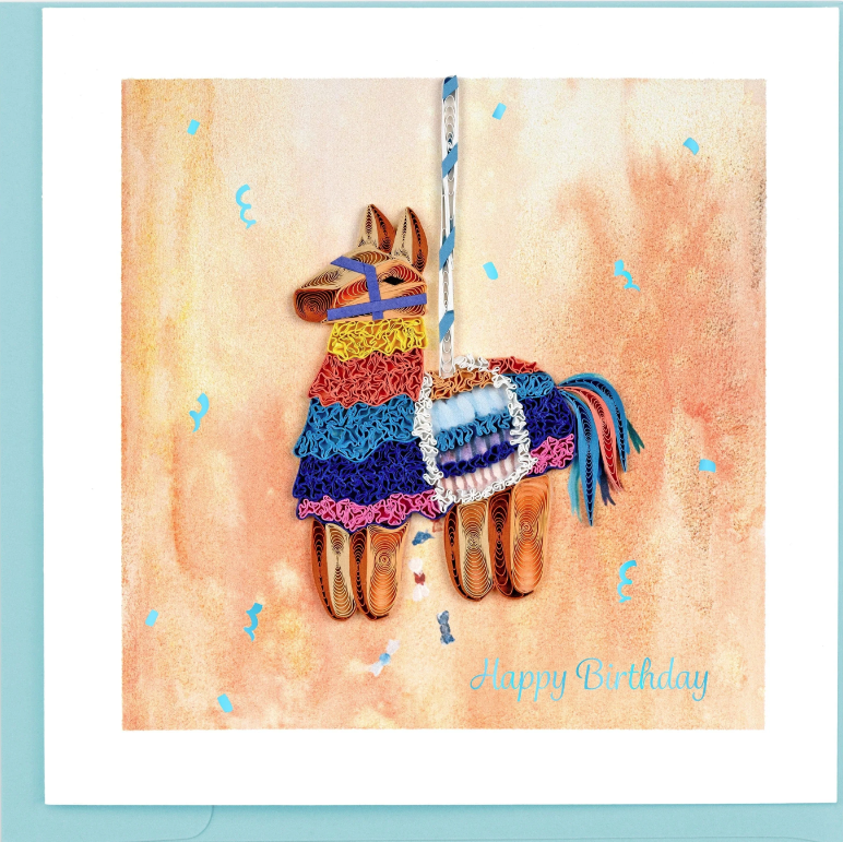 Birthday Pinata Greeting Card
