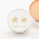 Switch Starfish Hope Studs in Gold 2 image