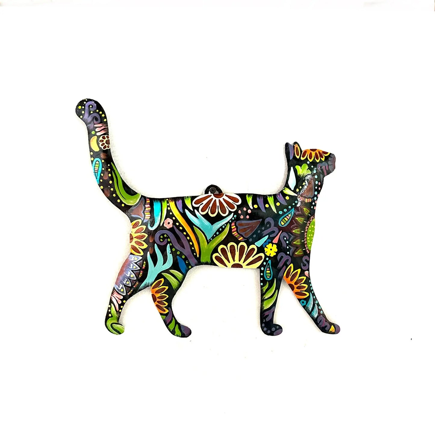 Little Colourful Cat Wall Art