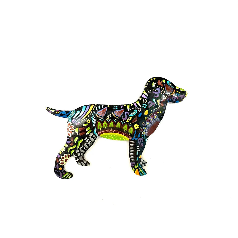 Little Colourful Dog Wall Art