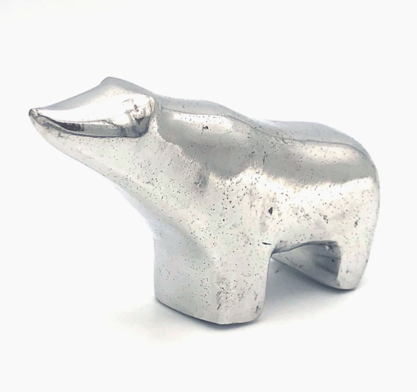 SALE Recycled Aluminum Polar Bear