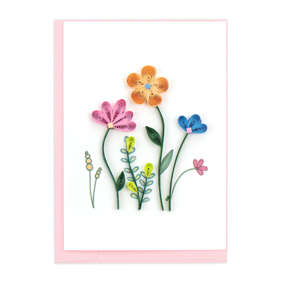 Gift Enclosure Card - Wildflowers