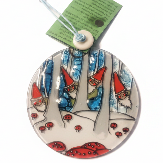 Recycled Glass Ornament