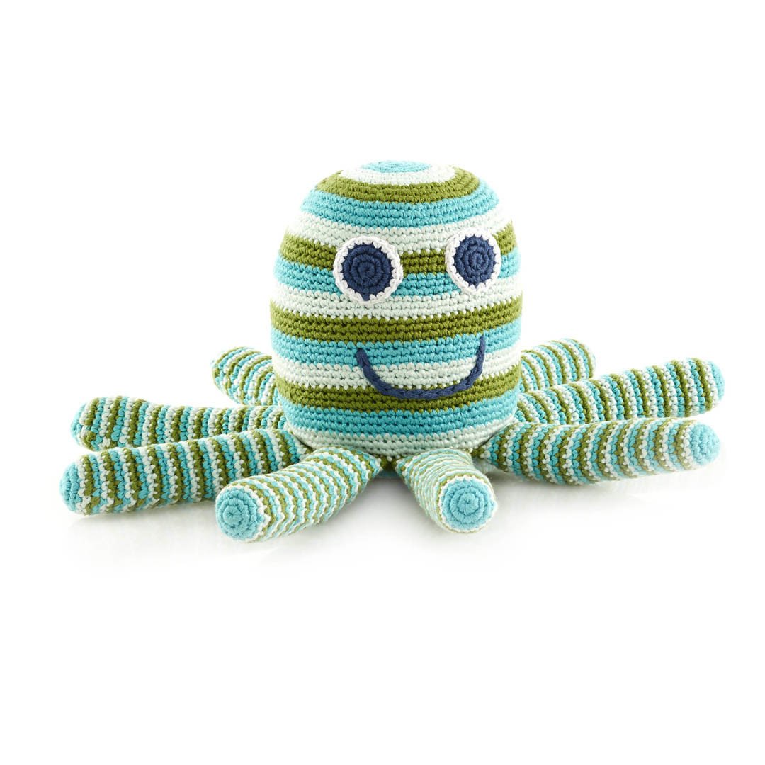 Octopus Rattle - Green