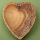 Switch Jedando Handicrafts 2 inch heart shaped olive wood bowl feature image 2 image