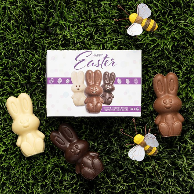 Easter Hollow Bunny 3-Pack