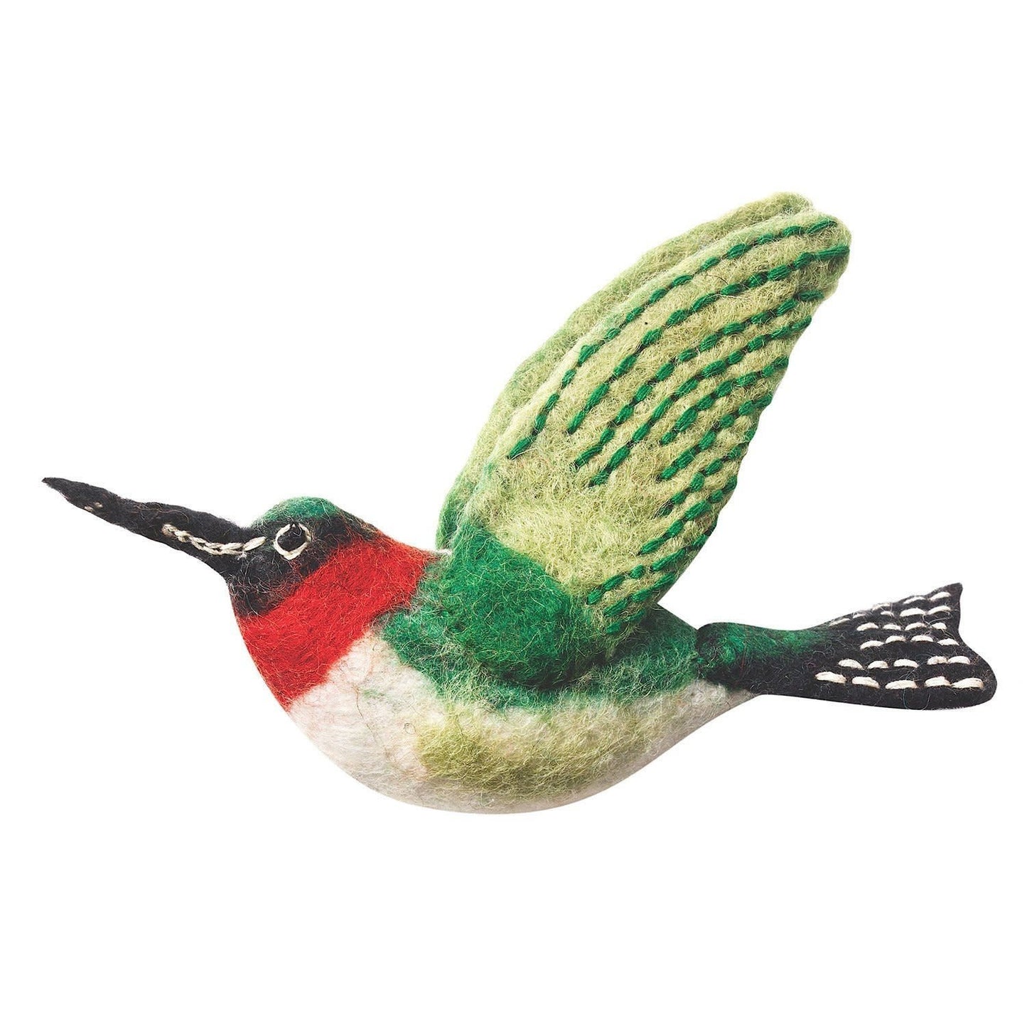 Felted Hummingbird Ornament