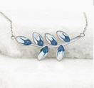 Switch Hope Grows Necklace in Silver &amp; Blue 3 image