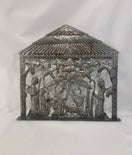 Switch Hammered Metal Tabletop Nativity - Large 2 image