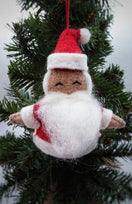 Switch Smiling Santa Ornament – Christmas Tree Décor from Nepal 2 image