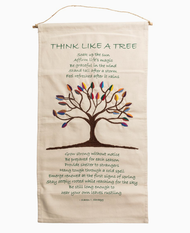 Tree Poem Wall Hanging