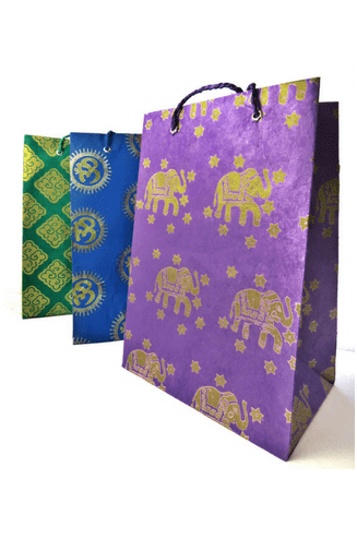 Large Paper Gift Bag 12"