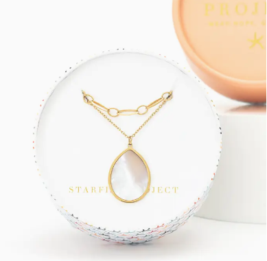 Holly Layered Mother-Of-Pearl Necklaces