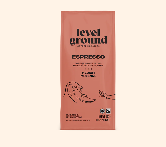 level ground espresso medium