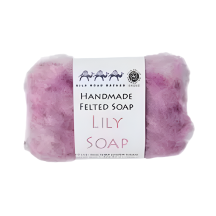 Lily Felted Exfoliating Soap