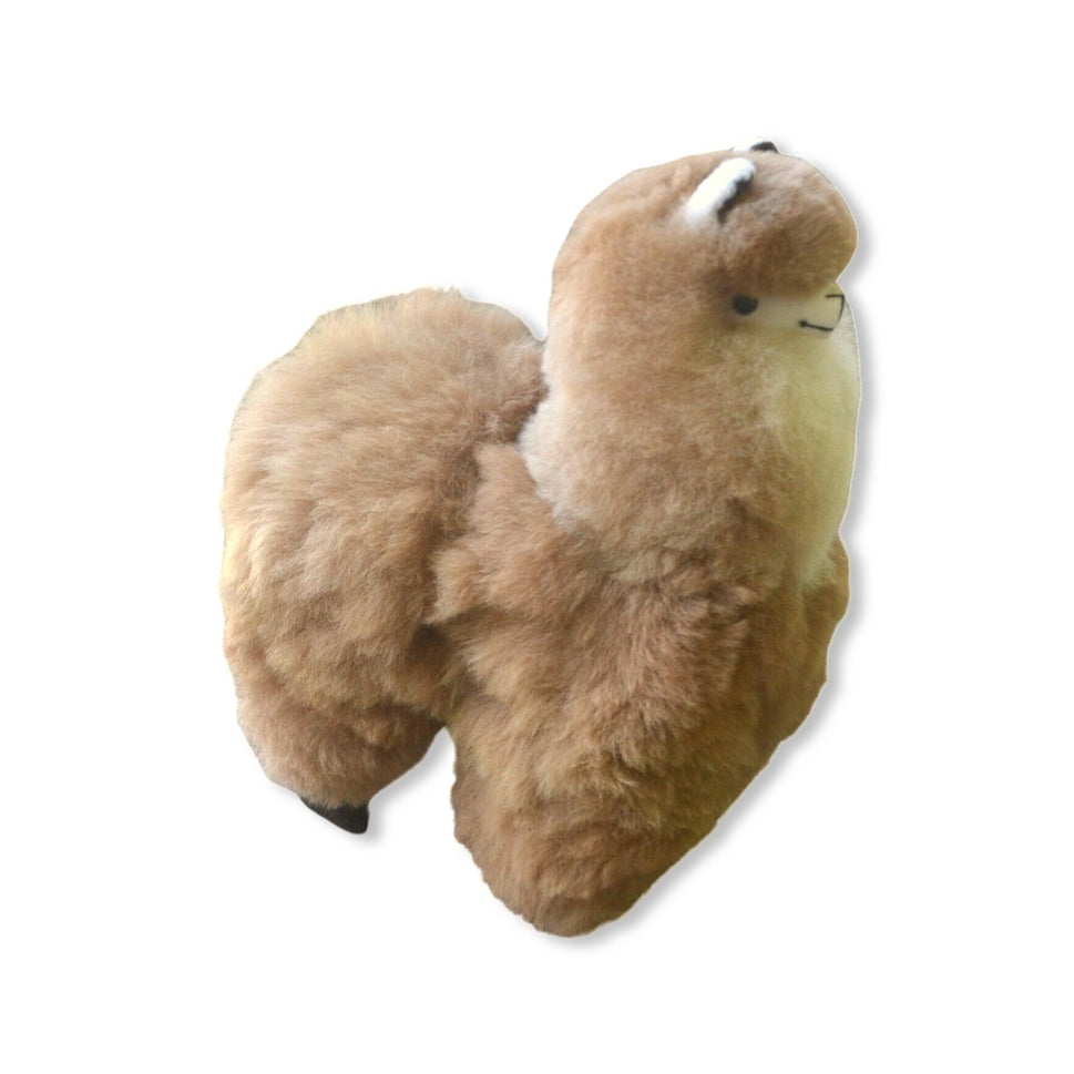 Alpaca Wool Soft Llama Toy 8"