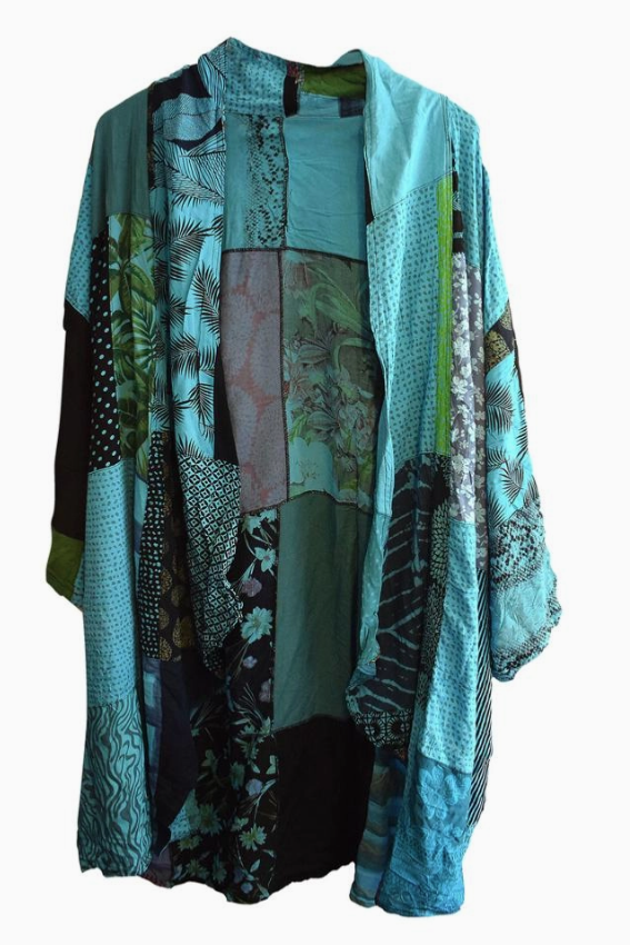 Patchwork Kimono Assorted Colours