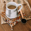Switch metal coffee scoop with cup 2 image