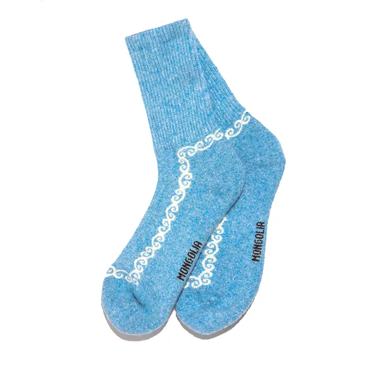 mongolian-sheep-wool-socks-blue