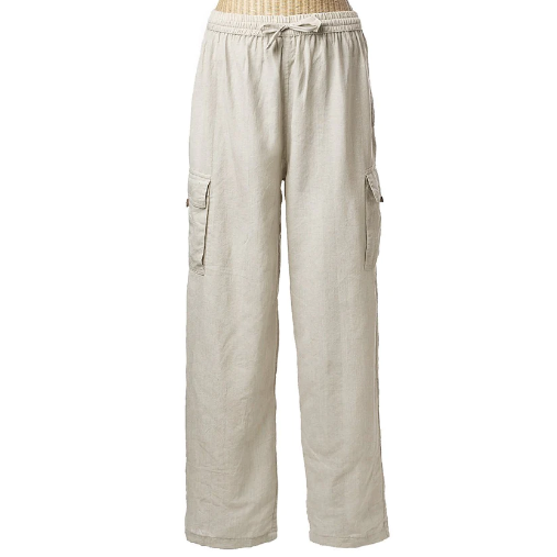 Solid Pants with Drawstring