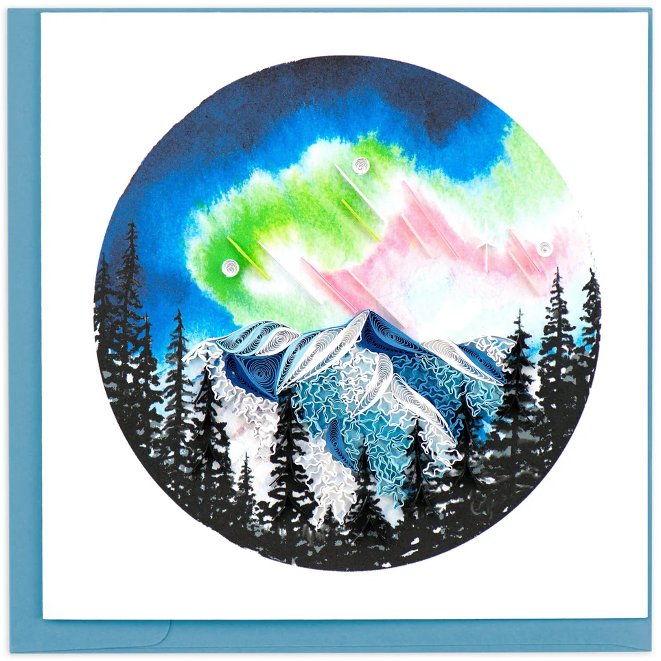 Northern Lights Greeting Card