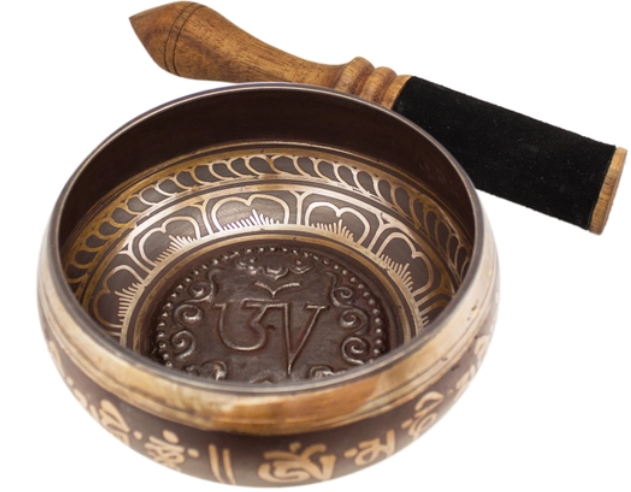 Om Singing Bowl 5.5" Diameter