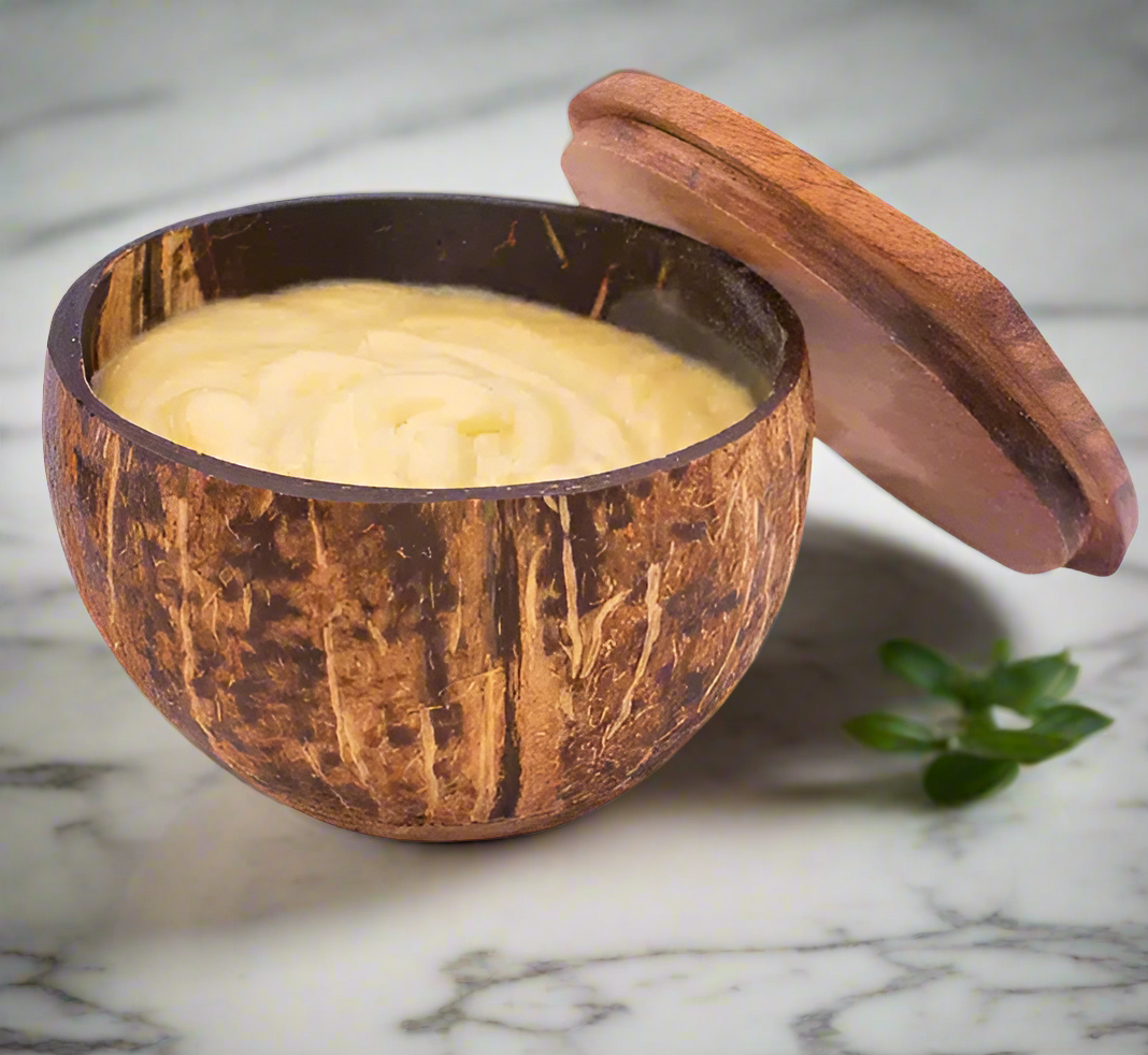 Coconut Shell Shea Butter Orange Ginger 120g