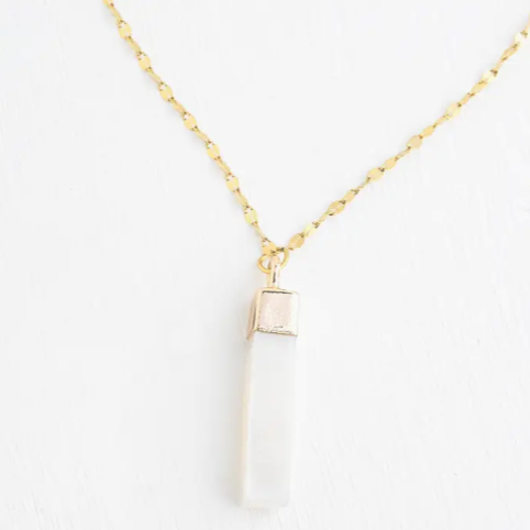 Brayden Pendant in Mother of Pearl