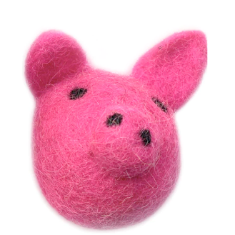 Ball Pet Toy - Piggy