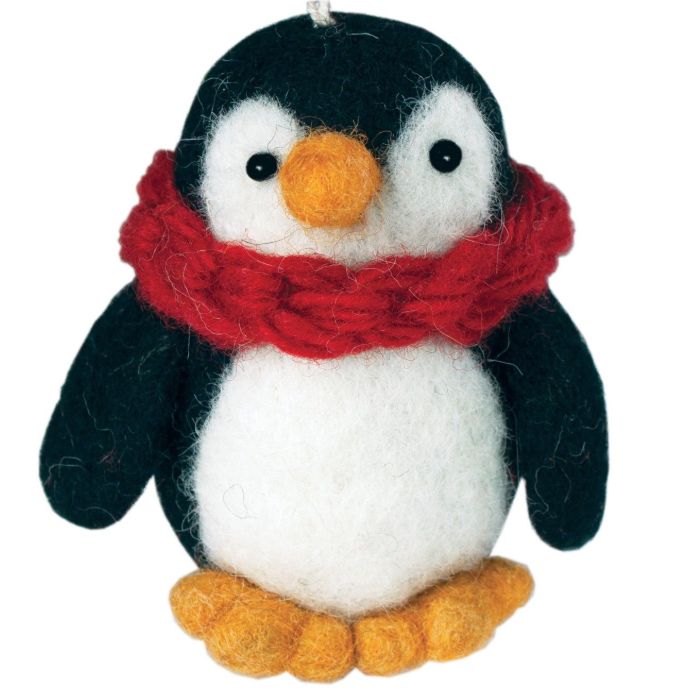 Pokey Penguin Ornament