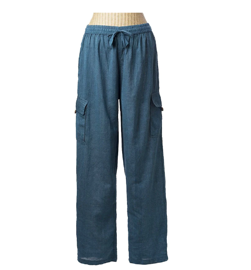 Solid Pants w Drawstring