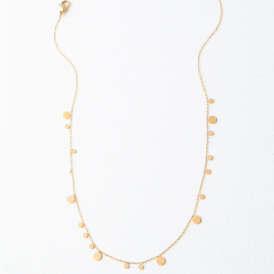 Confetti Gold Necklace