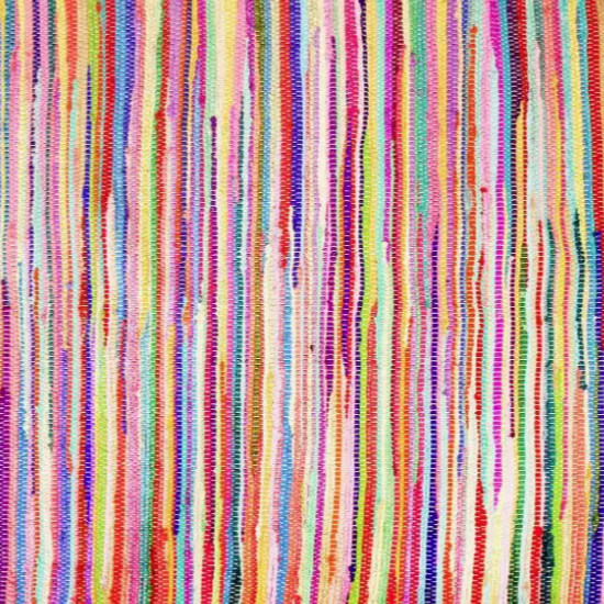 Bright Rag Rug Large
