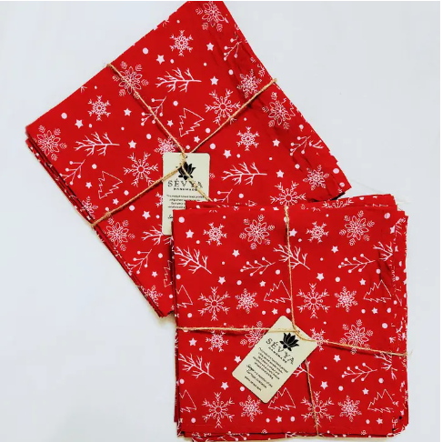 red-holiday-napkin