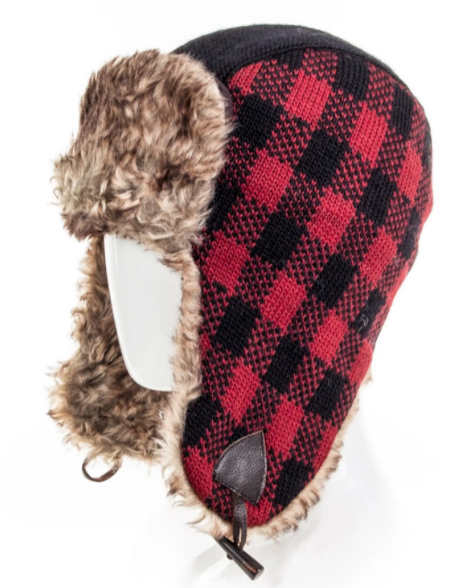 Chase Trapper Hat Red