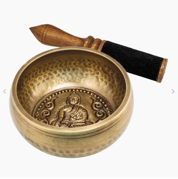 Wisdom Buddha Singing Bowl 4.5" Diameter