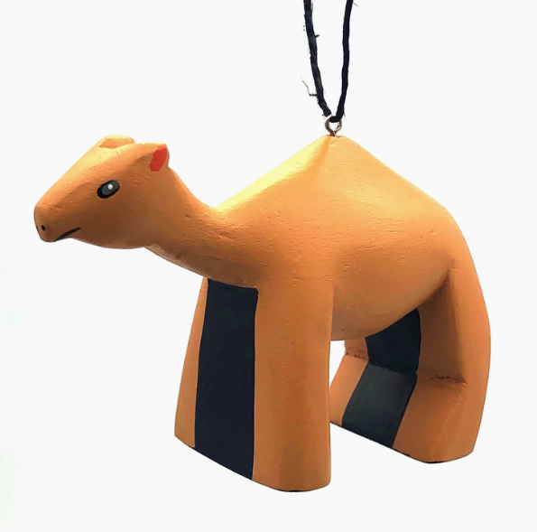 Balsa Camel Ornament